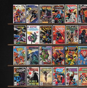 Huge Lot 140+ Comics with The Spectacular Spider-Man, Classic X-Men & More!