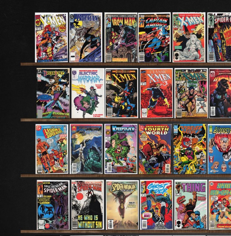 Huge Lot 140+ Comics with The Spectacular Spider-Man, Classic X-Men & More!