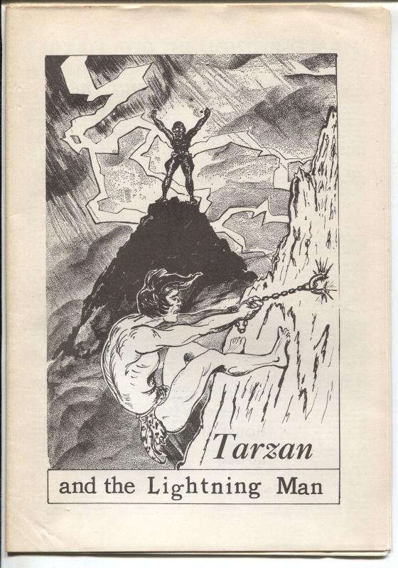Tarzan & The Lightning Man 1963-William Gilmour-ERB characters-#126 of 600-FN