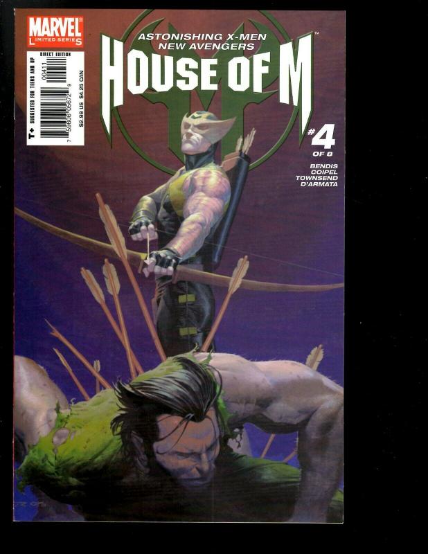 8 House of M Marvel Comics # 1 2 3 4 5 6 7 8 RP1