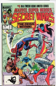 Marvel Super Heroes Secret Wars #3 (1984) [Key Issue]