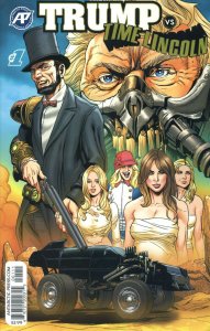 Trump Vs. Time Lincoln #1 VF ; Antarctic | Abraham Lincoln