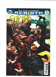 Suicide Squad #10 NM- 9.2 DC Comics Rebirth 2017 Bermejo Variant, Harley Quinn