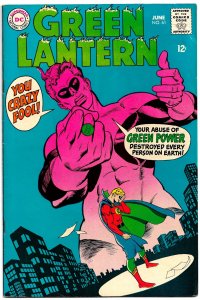 GREEN LANTERN #61 (Jun1968) 8.0 VF  Earth2 GL Alan Scott Teams-Up w Hal Jordan!