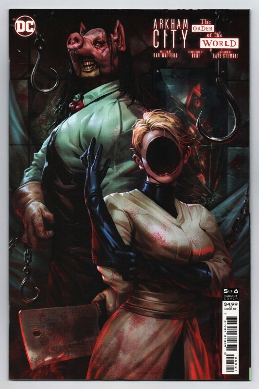 Arkham City Order Of The World #5 Cover B Chew Card Stock Variant DC 2022 NM 
