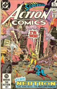 Action Comics #543 VG ; DC | low grade comic Superman 1983 Neutron