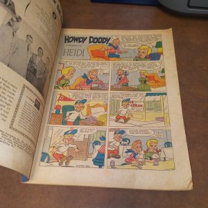 HOWDY DOODY #37 1956, Dell Comics silver age western tv show puppet kids classic