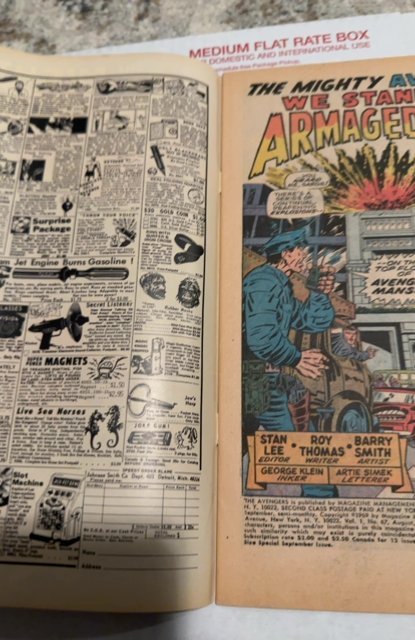 The Avengers #67 (1969)Doe avengers die -Ultron-4