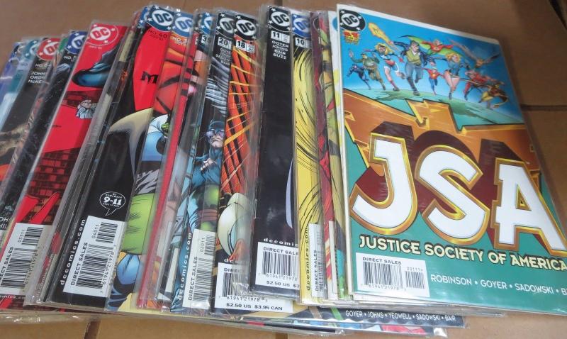 JSA Lot of 48 diff DC comics books 1999-2006 VF-NM Justice Society Shazam VF-NM