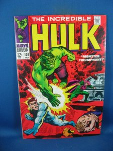 THE INCREDIBLE HULK 108  VF 1968 NICK FURY