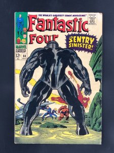Fantastic Four #64 (1967) 1st Appearance of Kree Intergalactic Sentry 459