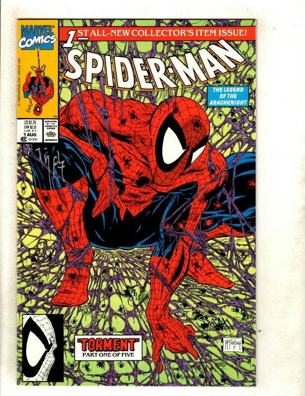 2 Spider-Man # 1 NM SIGNED COPIES Marvel Comics TODD McFarlane AUTOGRAPHS RM4