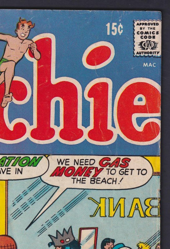 Archie #194 1969 Archie 4.0 VG comic