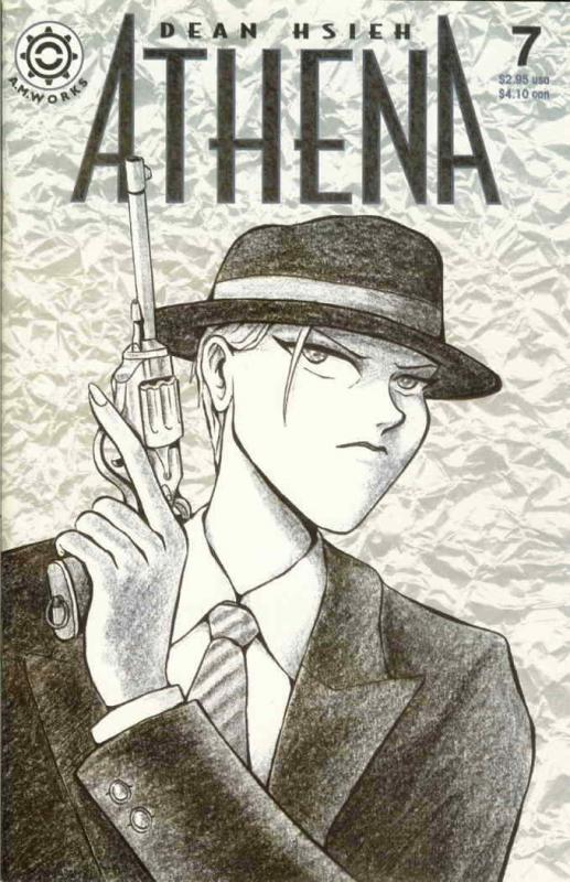 Athena #7 VF/NM; Antarctic | save on shipping - details inside