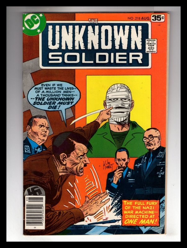 Unknown Soldier #218 (1978) / ID#863