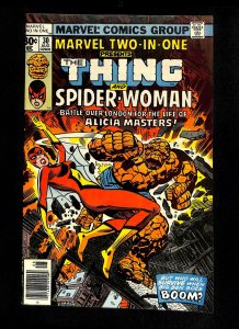 Marvel Two-In-One #30 Spider-Woman Thing!