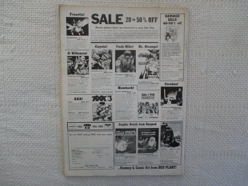 1983 The Savage Sword Of Conan The Barbarian #92 Marvel Comics FN-