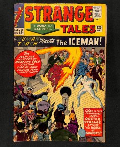 Strange Tales #120 Human Torch Ice Man!
