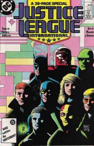 Justice League International #7 VF/NM; DC | save on shipping - details inside