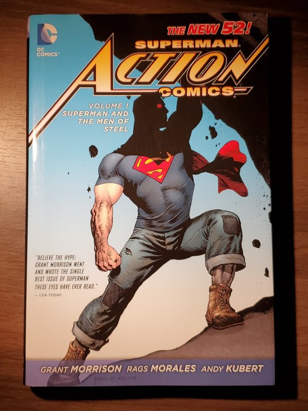 Action Comics HC VOL 01: Superman and the Men of Steel (2012) - Used, Like New