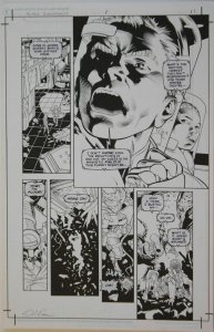 DAVID ROSS / ANDREW PEPOY  original art, ALIENS XENOGENESIS #1 pg 11, 11x17