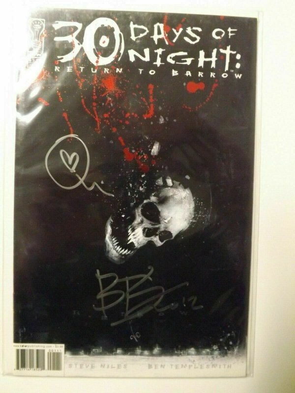 30 Days of Night Return to Barrow #1 (Signed by Ben Templesmith)
