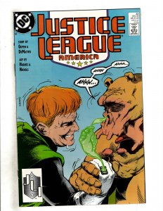 Justice League America #33 (1989) DC Comics Superman Flash OF6