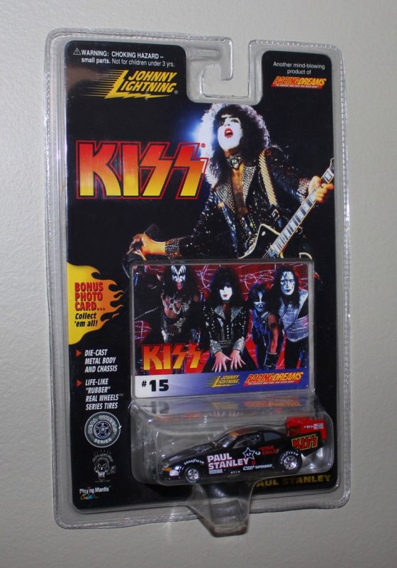 Kiss Johnny Lightning Car (Paul Stanley)  MOC  1997