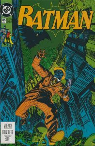 Batman #485 VF/NM ; DC | Black Mask Doug Moench