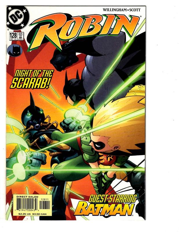 5 Robin DC Comic Books # 124 125 126 127 128 Batman Nightwing Spoiler MS7