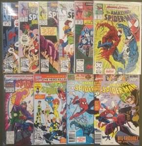 AMAZING SPIDERMAN & ANNUALS LOT (1990-1993)