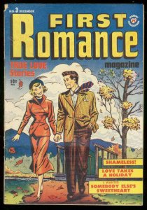 FIRST ROMANCE #3 1949-HARVEY COMICS-BOB POWELL ART-GGA FN-