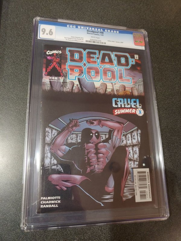 DEADPOOL #48 CGC 9.6