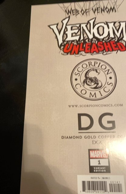 Web of Venom: Venom Unleashed 1 (Crain Virgin variant) --(NM/MT condition)--2019