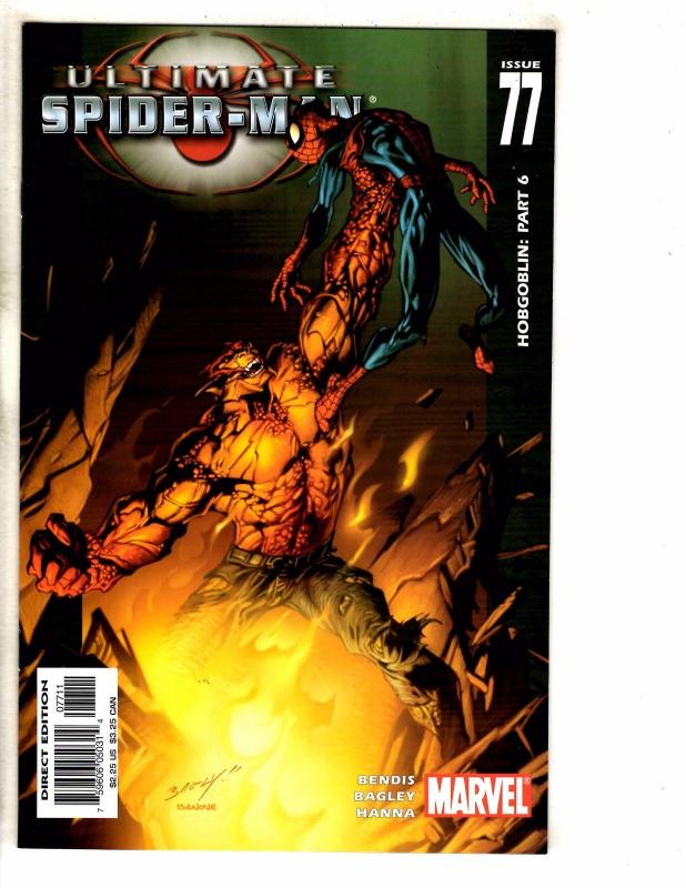 4 Ultimate Spider-Man Marvel Comic Books # 75 76 77 89 Black Cat Venom J262