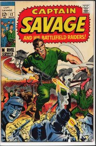 Captain Savage #12 (1969) Captain Savage and His Leatherneck Raiders