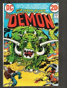 Demon #3 ~ Kirby Story, Cvr & Art / Reincarnators ~ 1972 (7.0) WH