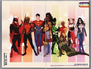 DC Pride #1 One Shot Cvr B Joshua Sway Swaby Wraparound Variant (2022) NM 