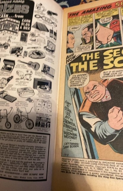 The Amazing Spider-Man #85 (1970)the schemer/Kingpin