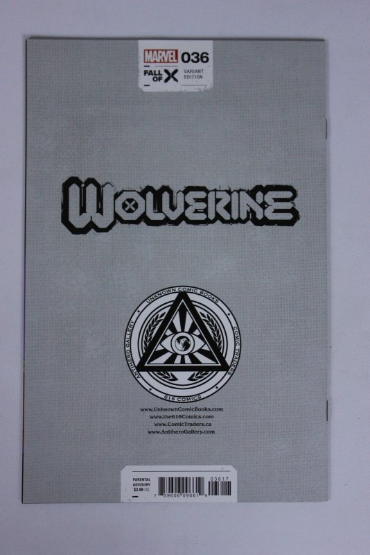 Wolverine #36 Mercado Virgin Cover (2023) Wolverine [Key Issue] NM