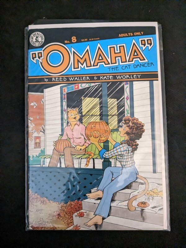 Omaha the Cat Dancer #8 (1987)