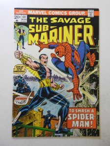 Sub-Mariner #69 (1974) VG/FN Condition! MVS intact! tape on bc