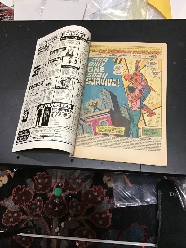 The Spectacular Spider-Man #8 (1977) Morbius! High grade! VF+ Wow!