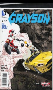 Grayson #7 Variant Cover (2015) Grayson