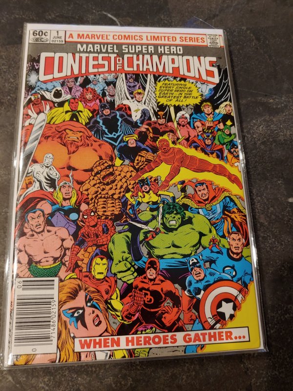 Marvel Super Hero Contest of Champions #1 (1982)