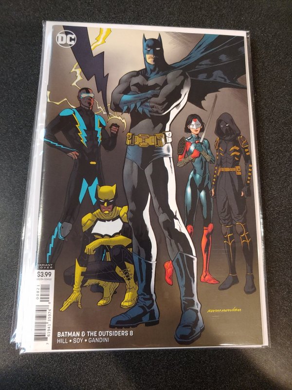 DC COMICS UNIVERSE BATMAN & THE OUTSIDERS #8 COVER B NOWLAND VARIANT