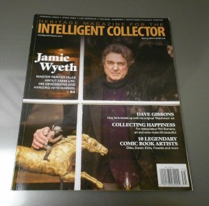 2013 HERITAGE Magazine Intelegent Collector WYETH Ditko KIRBY Frazetta 100 pgs