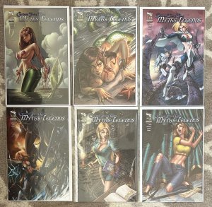 Grimm Fairy Tales Myths & Legends #8,9,10,11,12,13 Zenescope Lot Nm