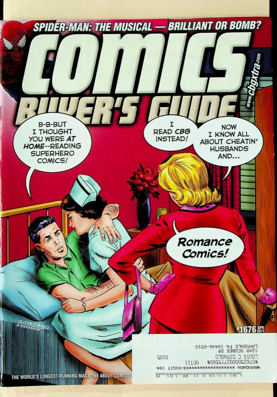 Comic Buyer's Guide #1676 Apr 2011 - Krause Publications 