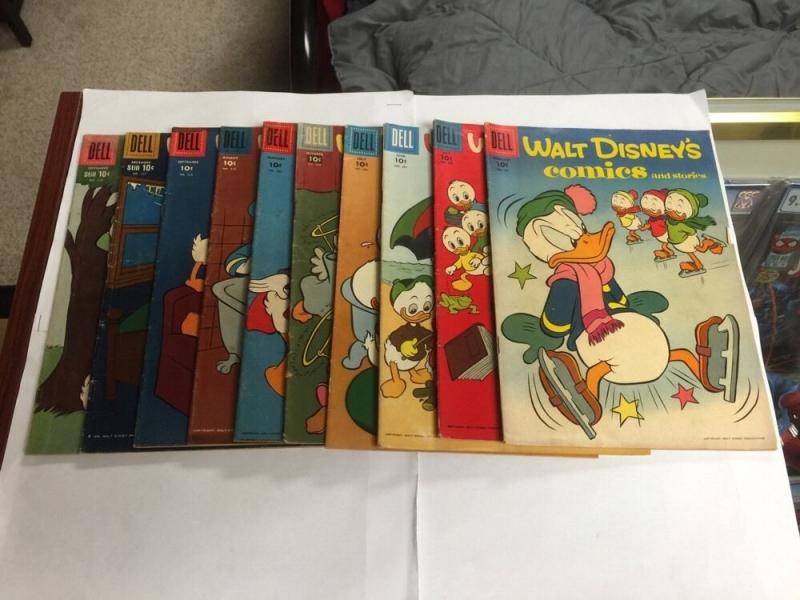 Walt Disneys Comics And Stories Dell 228 219 216 215 208 205 202 201 200 197